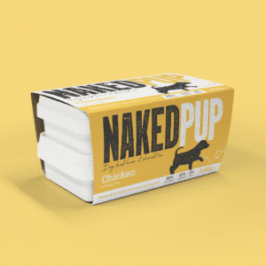 Naked Pup raw dog food chicken