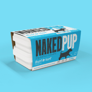 Naked dog surf and turf puppy food