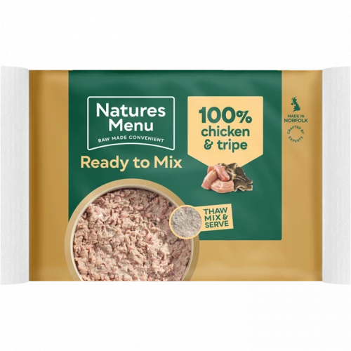 Natures Menu Raw Dog Food Mince Chicken & Tripe