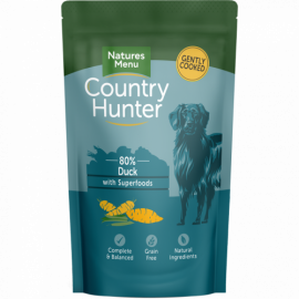 Natures Menu Country Hunter wet dog food Duck pouch
