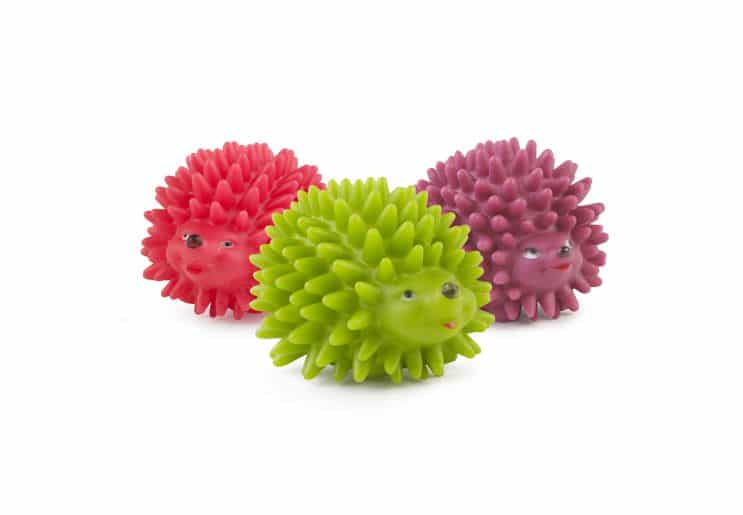 Soft Latex Squeaky Dog Toys for Small Dogs Breed Latex Squeaky Dog Balls Pig Dog Toy Balls for Chew Dog Crate Puppy Small Dogs Chewers Dog Bones 