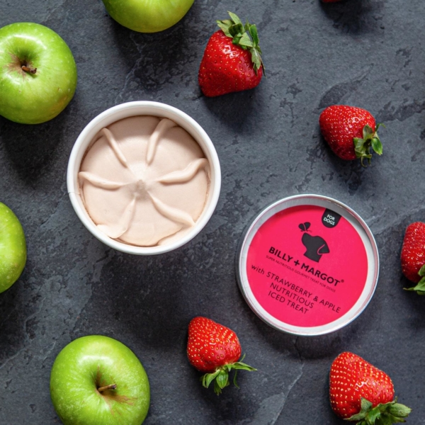 Billy & Margot Frozen Iced Treat Strawberry and Apple 139g
