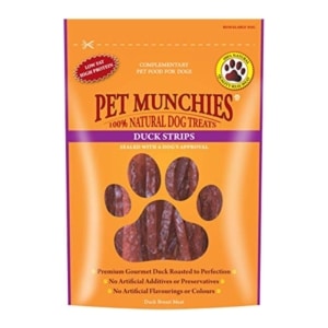 pet munchies duck strips