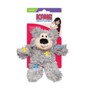 KONG Cat toy softies patchwork Bear assorted