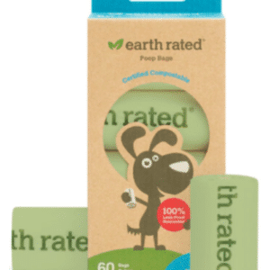 Earth Rated unscented Compostable poop bags 60pk