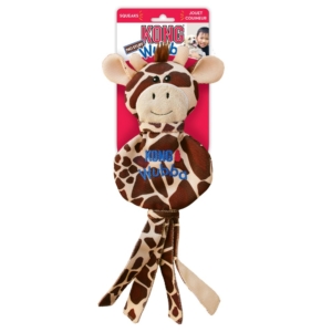 KONG Dog toy No stuff wubba giraffe