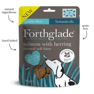 Forthglade natural soft bites with salmon and herring
