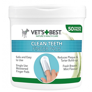 vets best finger pads teeth