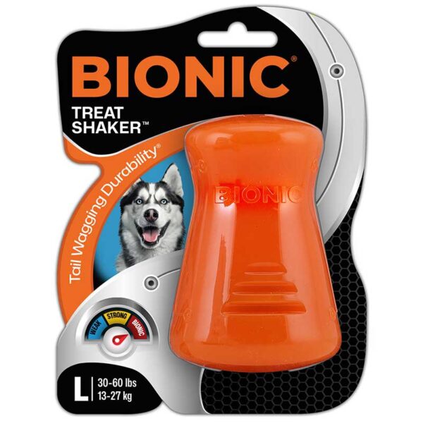 Bionic Dog Toy Treat Shaker